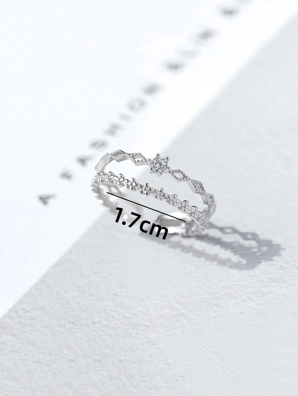 10605 1b-074 Anillo estilo elegante