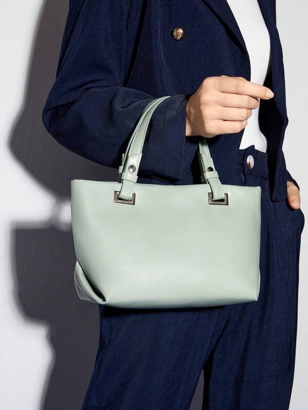 7664 1t-002 Bolso de mano de moda con simple