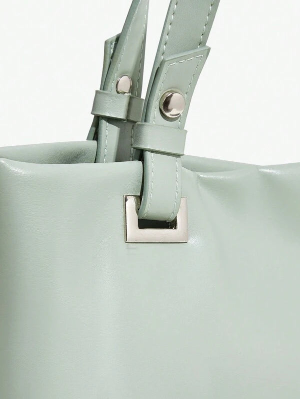 7664 1t-002 Bolso de mano de moda con simple