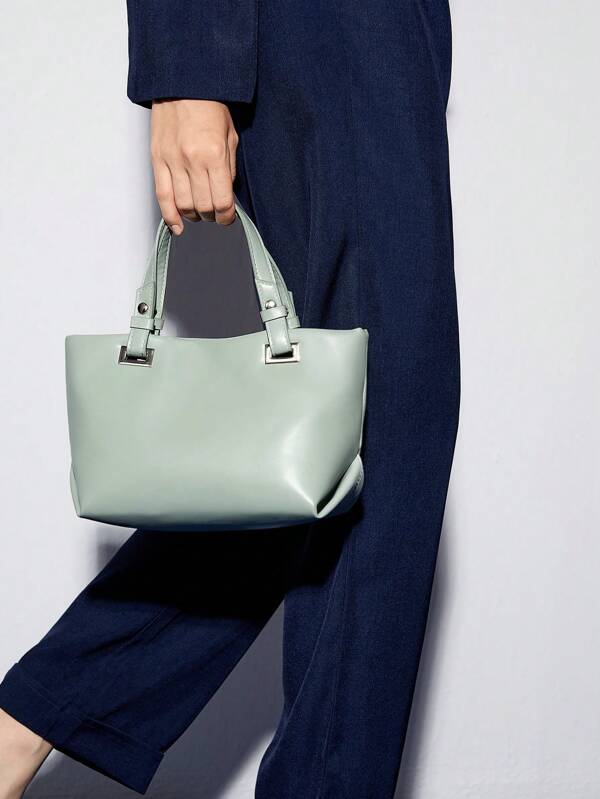 7664 1t-002 Bolso de mano de moda con simple