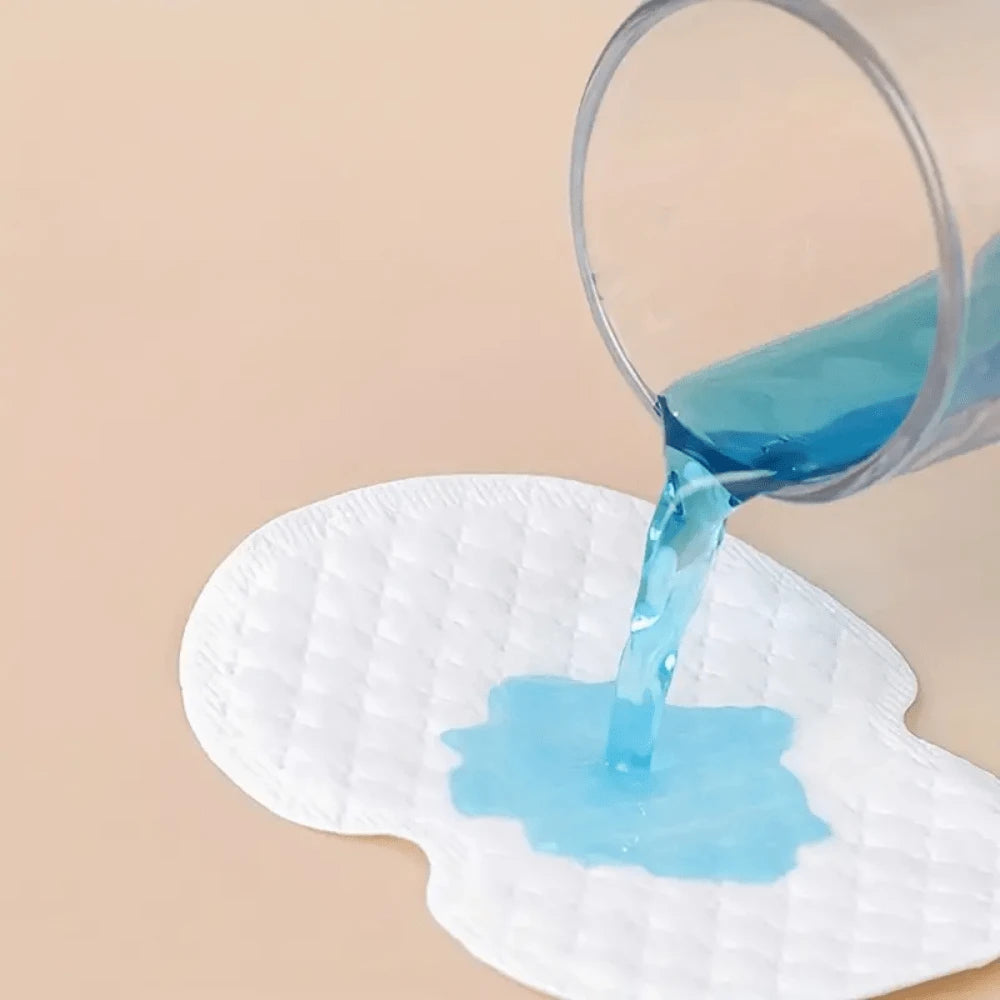 11679 1a-130 Piezas Almohadillas Desechables Para Sudor De Las Axilas