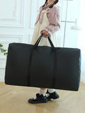 14691 1t-010 Bolsa de lona impermeable tejida organizadora de gran almacenamiento