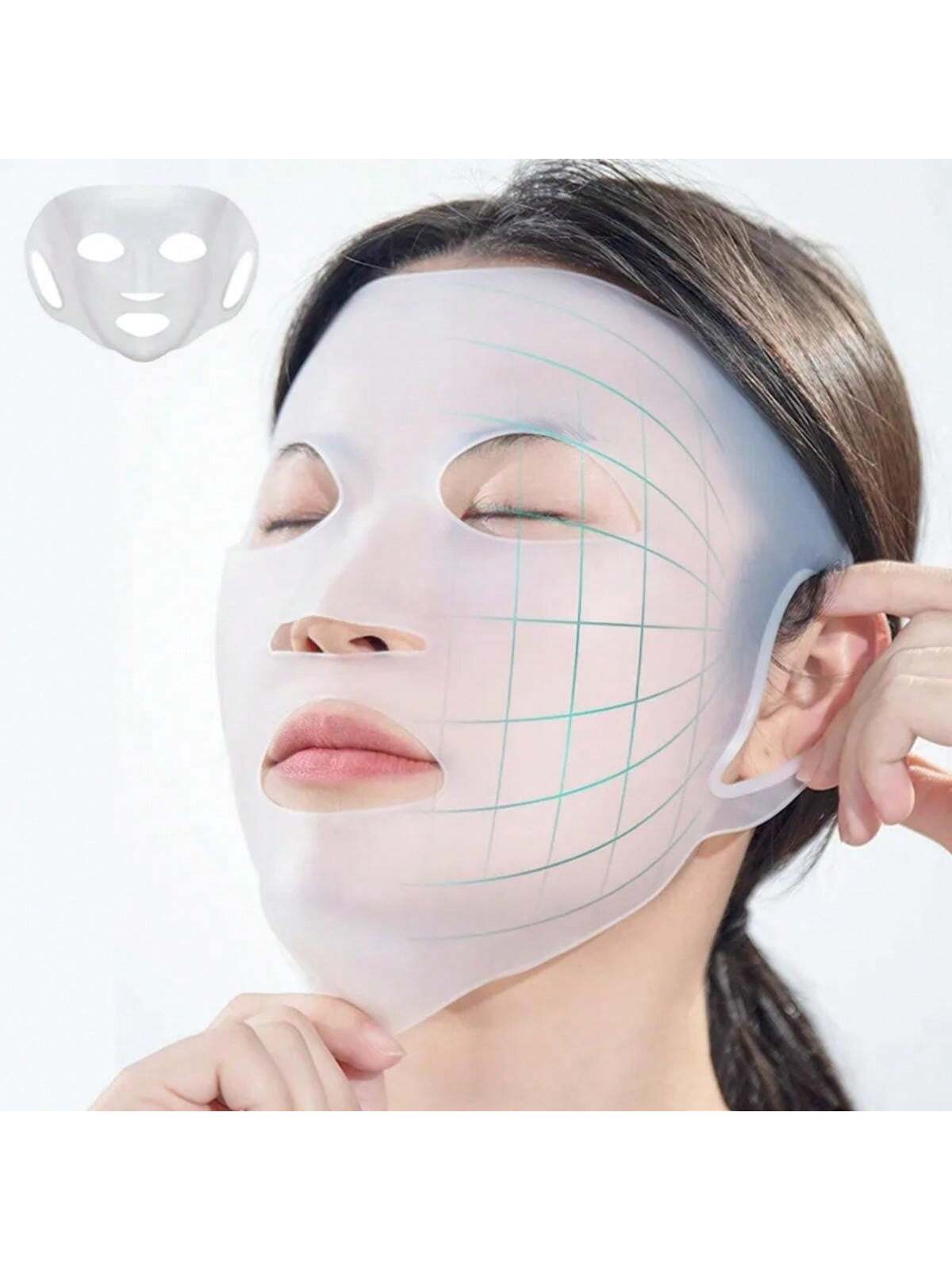 16835 1b-076 Máscara Facial De Silicona 1 Pza