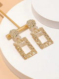 14959 1b-01-02 Pendientes Cuadrados 1 Par