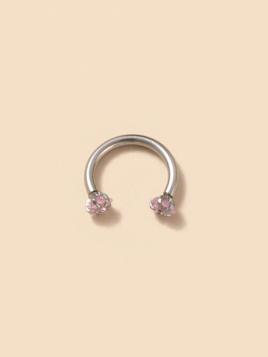 15287 1b-052 1 Pieza Anillo De Nariz Elegante