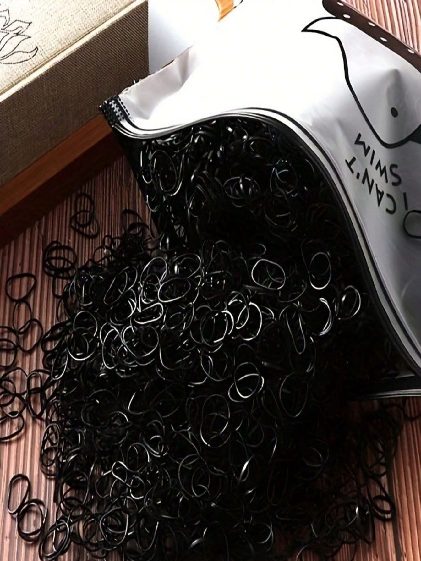 12881 1b-062 Set 2000 Pzas Bandas Elásticas Para El Cabello