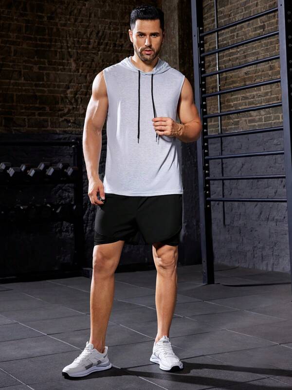 7987 1t-006 Shorts deportivos unicolor 1 pza