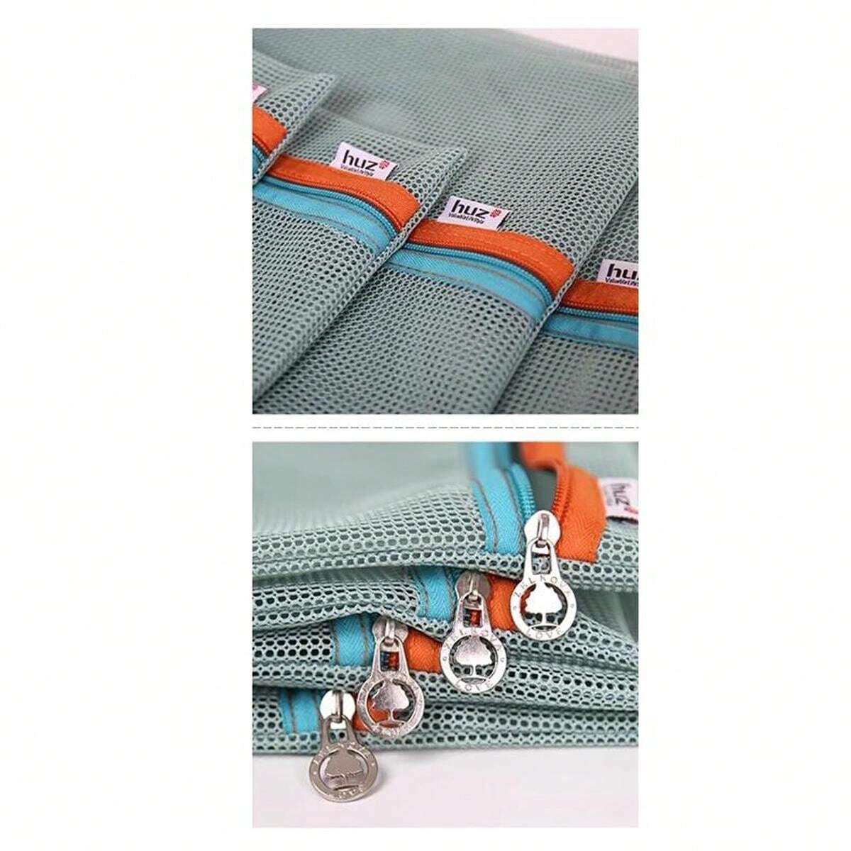 14813 1c-025 Juego de bolsas de almacenamiento de viaje de nilón 4 piezas