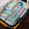 14813 1t-002 Juego de bolsas de almacenamiento de viaje de nilón 4 piezas