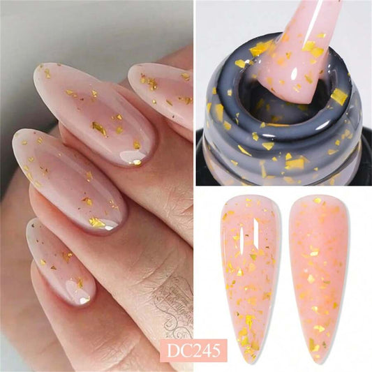 8569 1b-039 Gel De Uñas Lentejuelas De Extensión Rápida 7ml