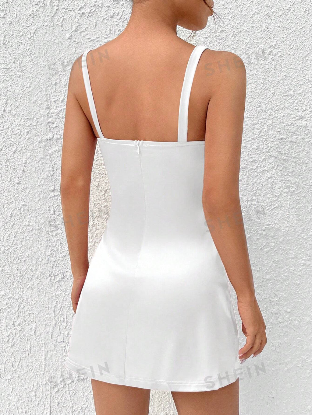 18278 1a-050 Vestido de tirantes unicolor 1 Pza