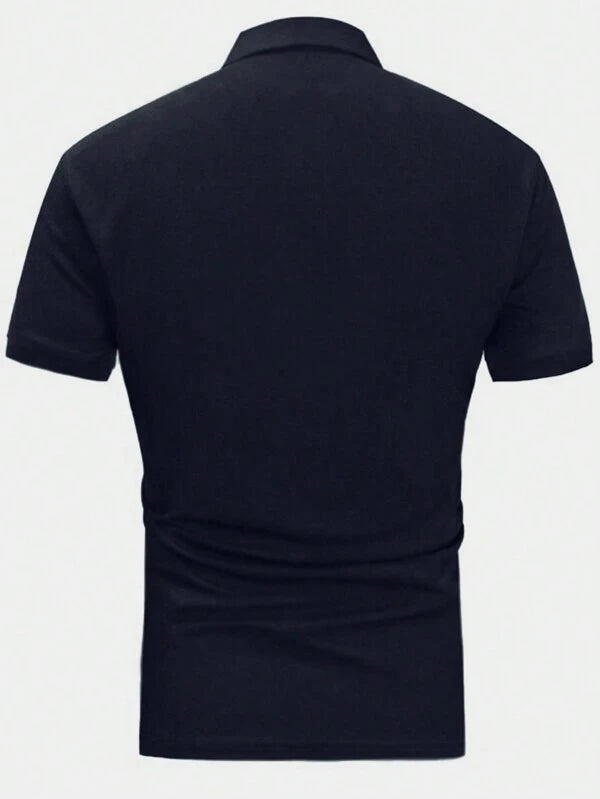 7801 08-07 Camisa polo unicolor