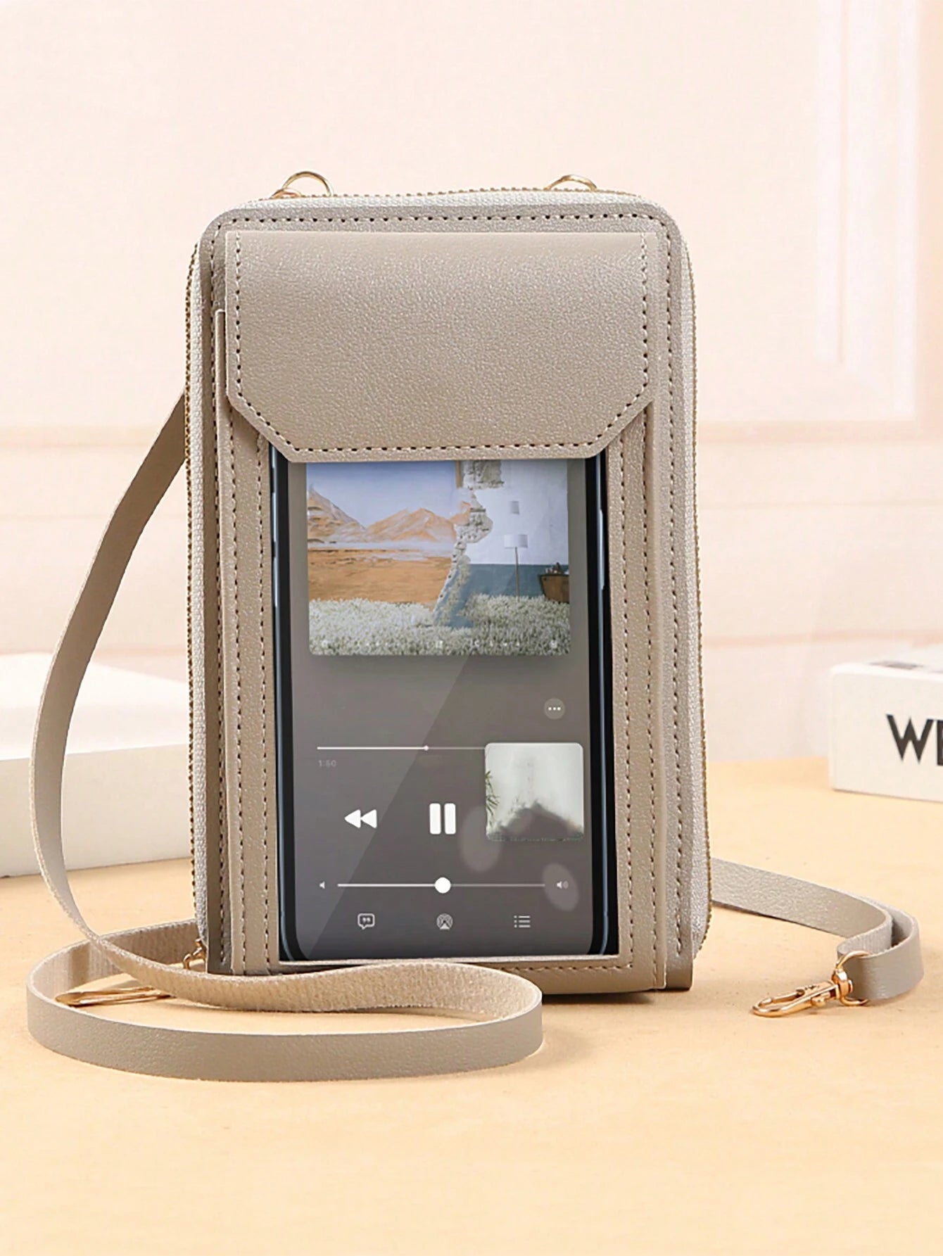 5293 1c-022 Pequeño Bolso De Hombro De Teléfono Móvil Cruzado Para Mujer