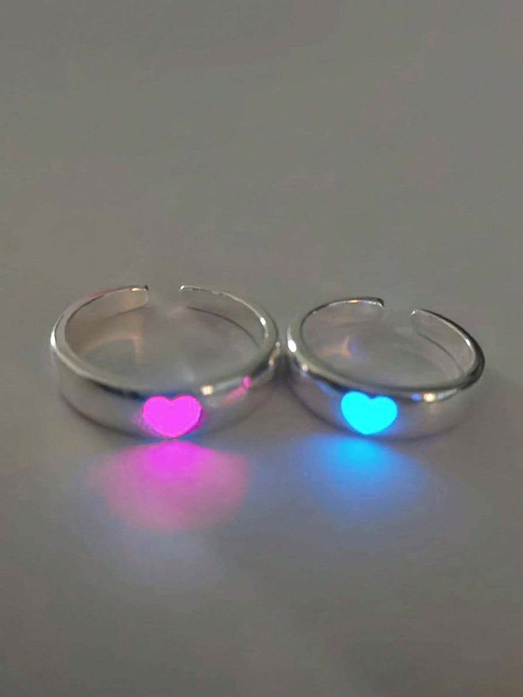 14983 1b-033 Anillos Parejas Ajustables 2 Pzas