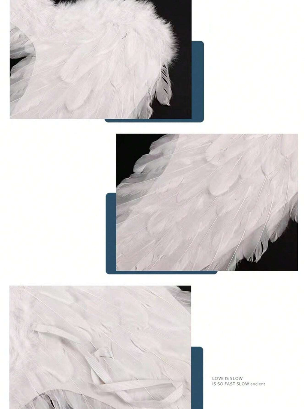 15021 1c-030 Alas De Plumas De Ángel 1 Pza