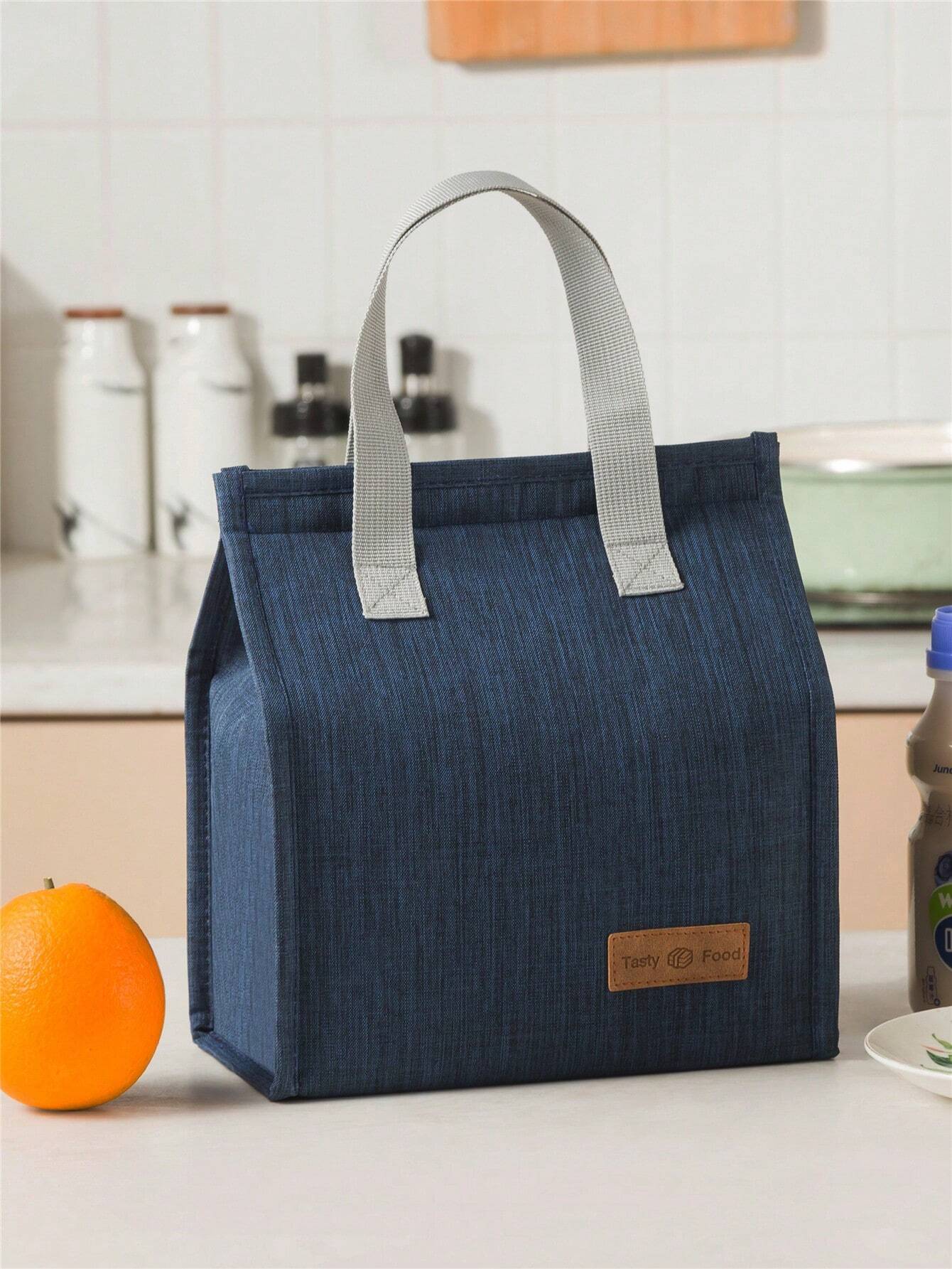 10349 1c-007 Una Pieza Bolsa De Almuerzo Portátil De Gran Capacidad