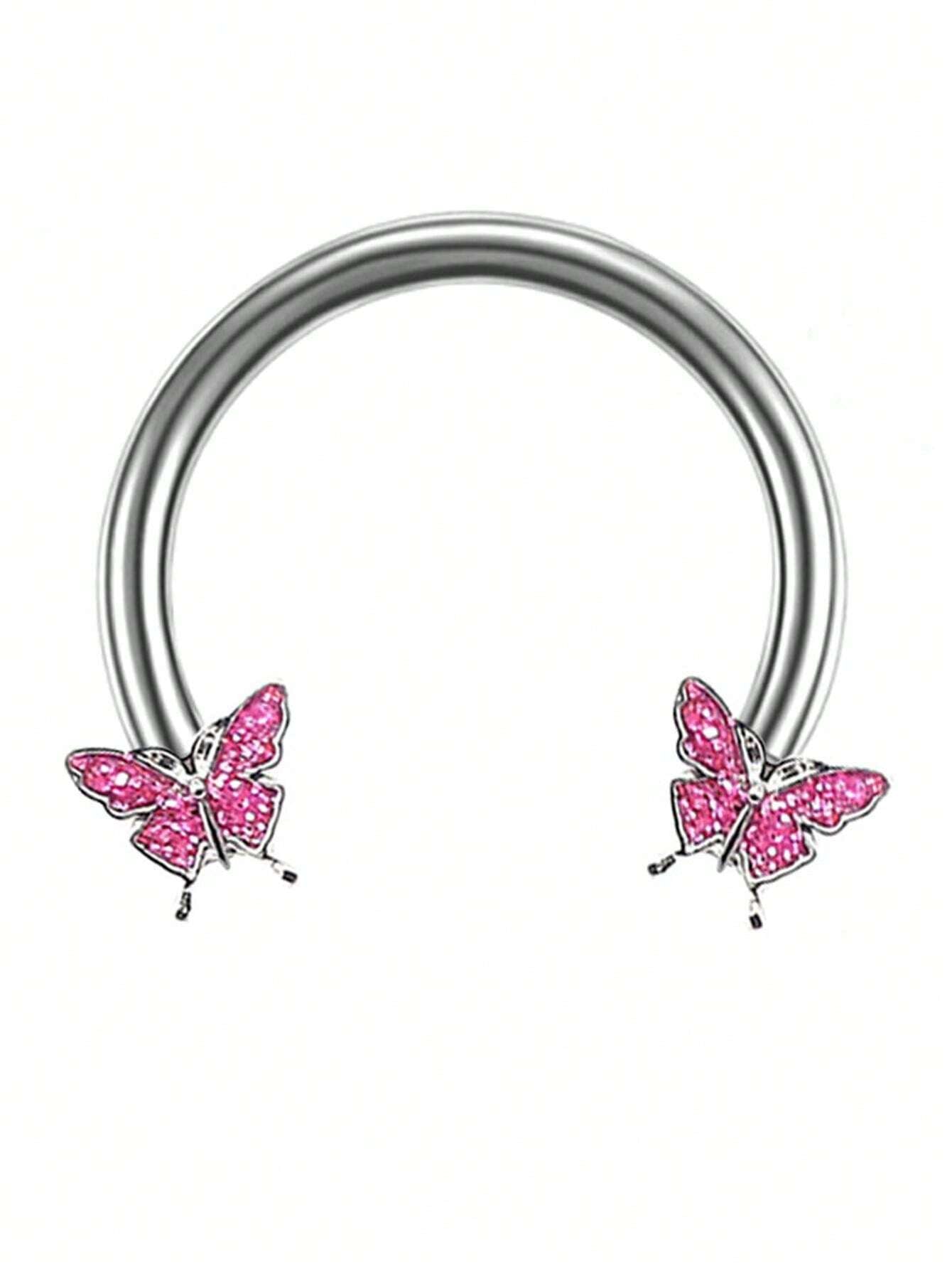 5880 1b-017 Lindo Anillo De Nariz Para Mujeres Y Niñas