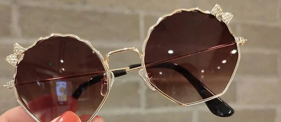 15743 1l-390 Gafas niñas con lazo 1 Pza