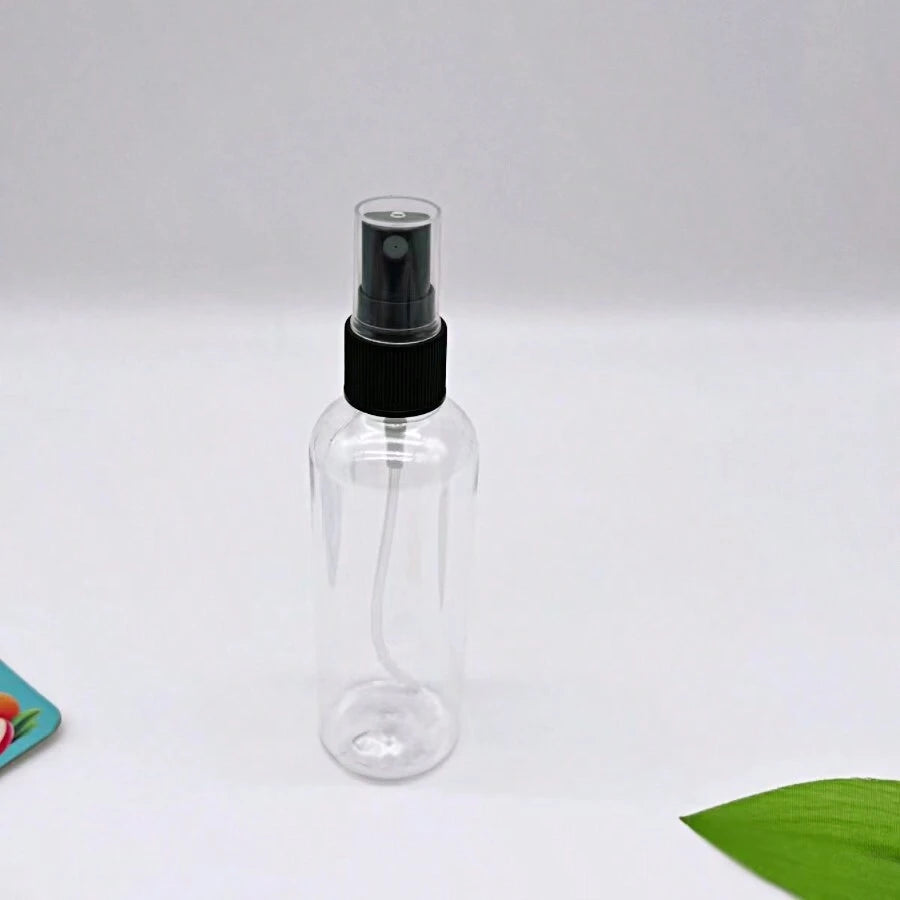9311 1b-017 Subbotella Cosmética Transparente De 100ml Y Botella Pulverizadora Para Jardinería