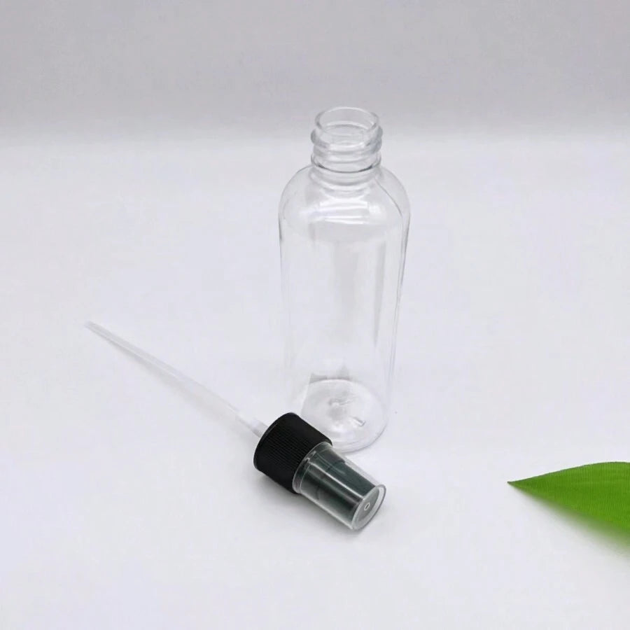 9311 1b-017 Subbotella Cosmética Transparente De 100ml Y Botella Pulverizadora Para Jardinería