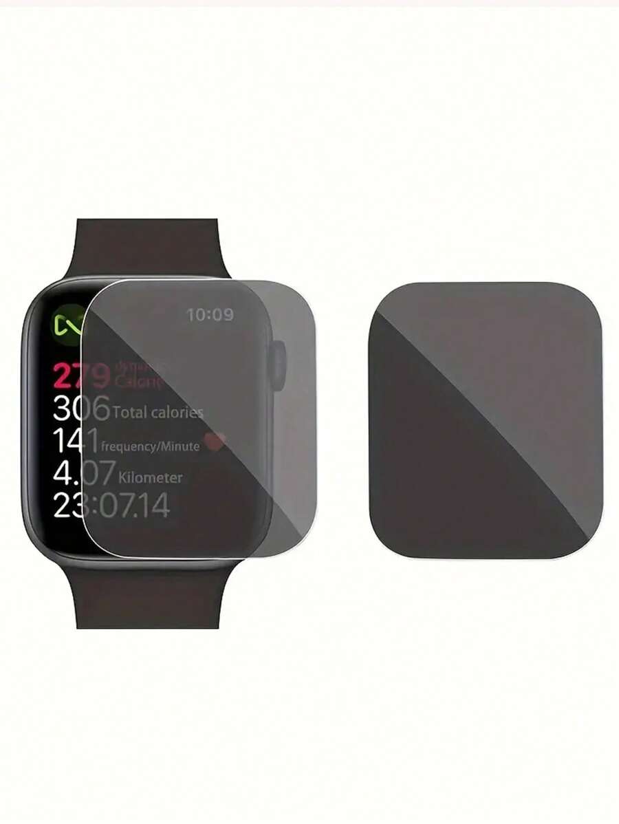 13948 2t-342 Película templada 2 piezas anti-mirada compatible con el reloj de Apple Series 1/2/3