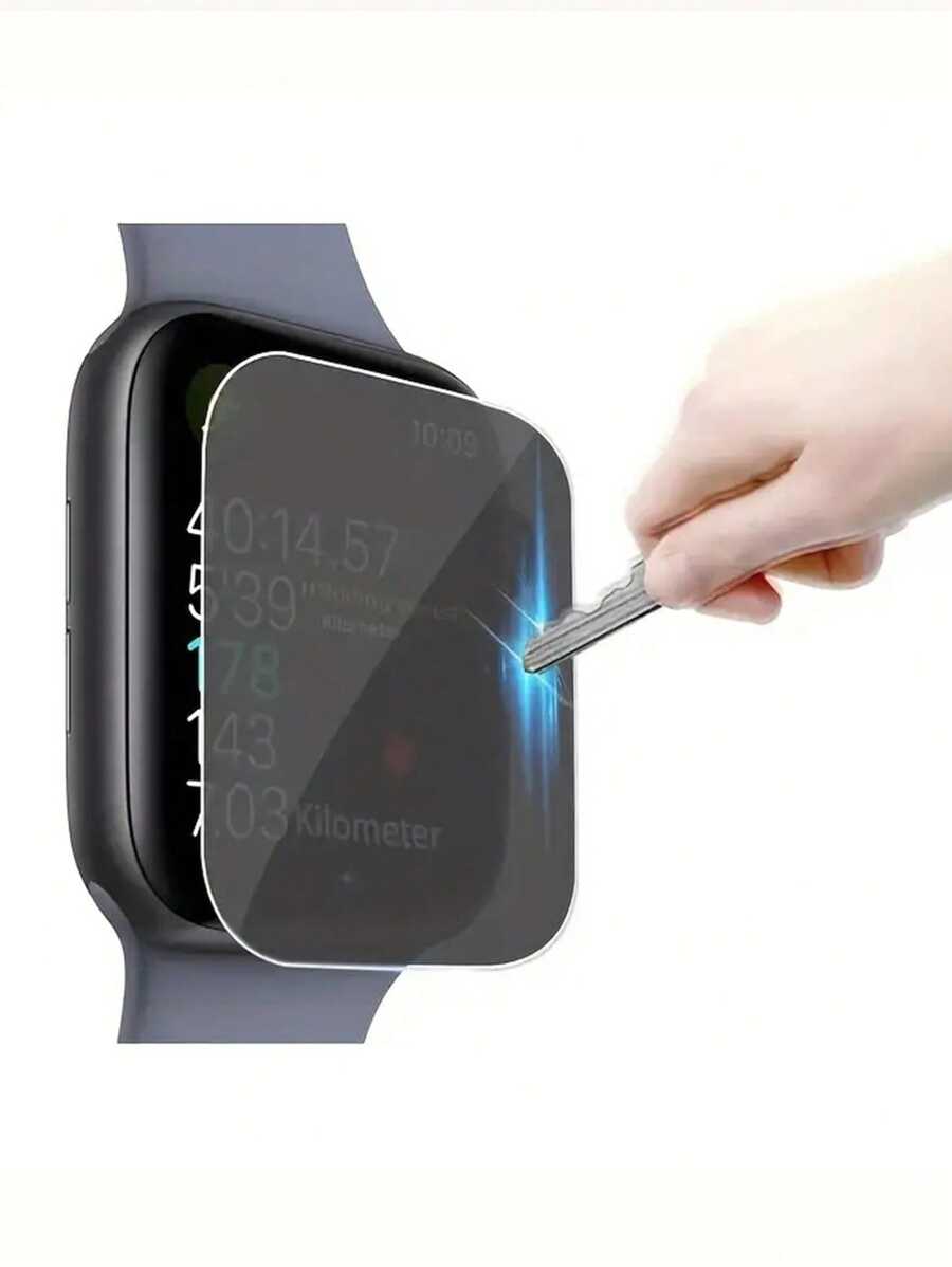 13948 2t-342 Película templada 2 piezas anti-mirada compatible con el reloj de Apple Series 1/2/3