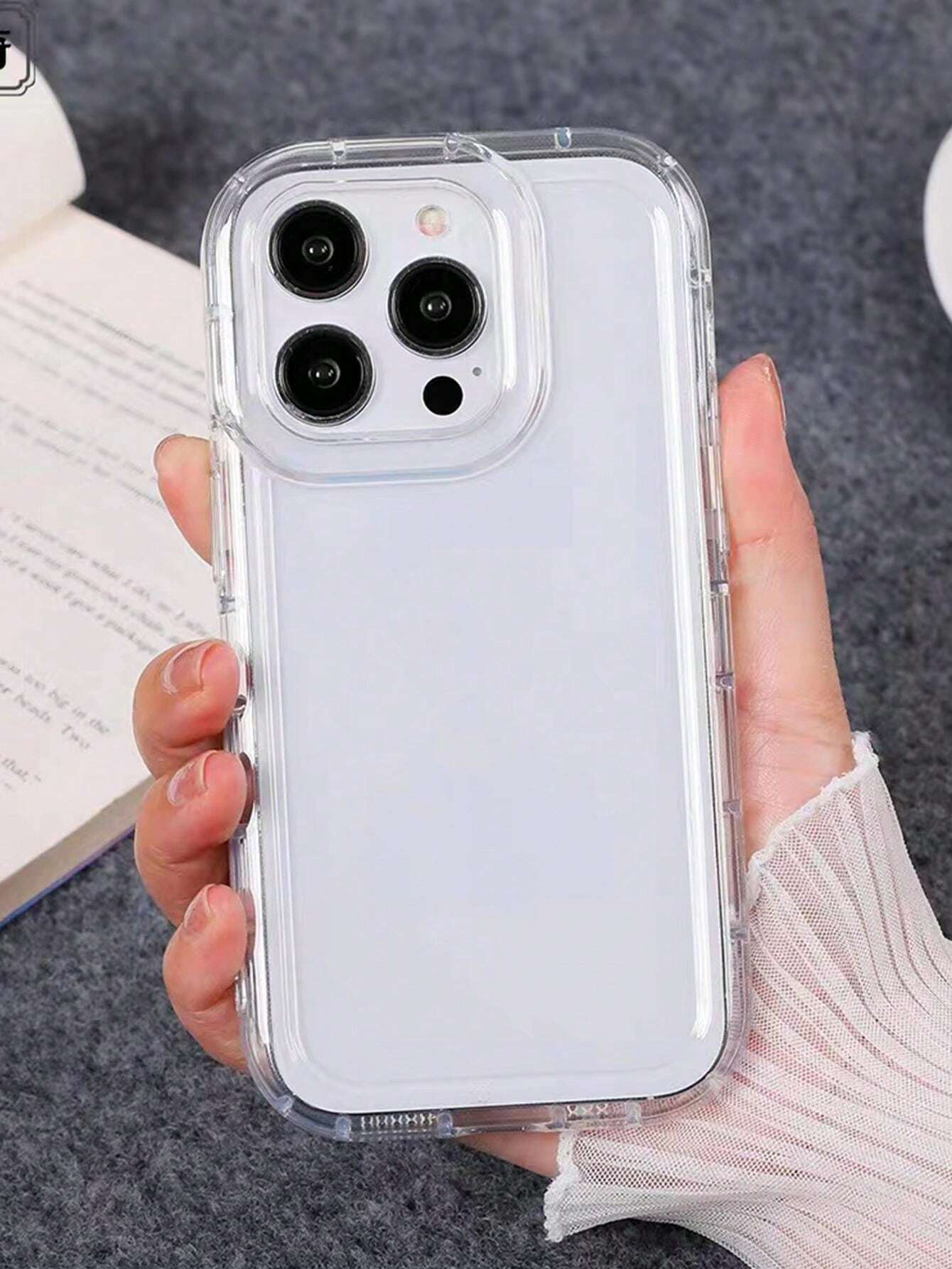 7683 2t-014 Funda a prueba de golpes compatible con Iphone