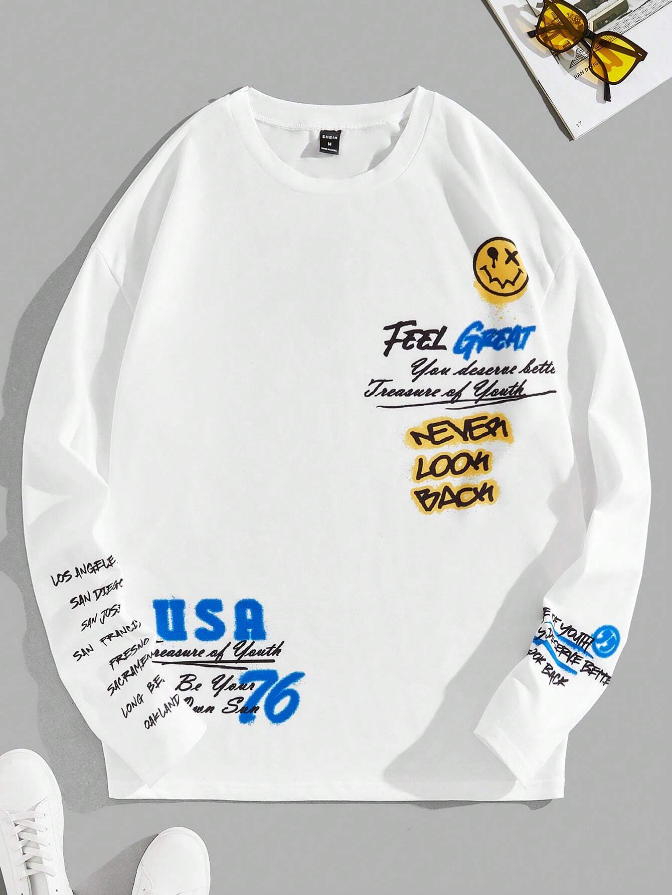 15403 1t-006 Camiseta Holgada Hombre 1 Pza