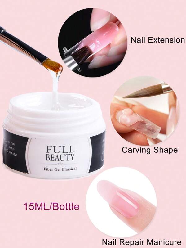 7100 1b-050 Gel De Uñas Acrílico Uv De 15ml
