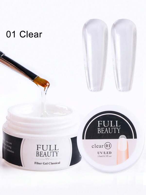 7100 1b-050 Gel De Uñas Acrílico Uv De 15ml