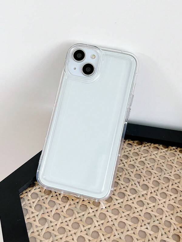7679 a10-08 Una Funda Transparente Para Teléfono Con Absorción De Impactos Para Iphone