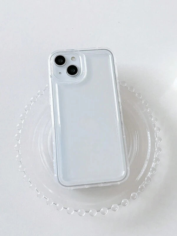 7679 a10-08 Una Funda Transparente Para Teléfono Con Absorción De Impactos Para Iphone