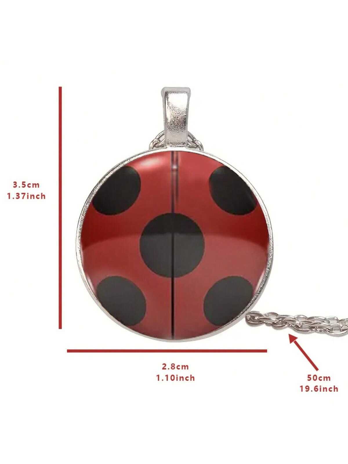 16643 1b-037 Collar Colgante Dije De Escarabajo Para Niños 1 Pza