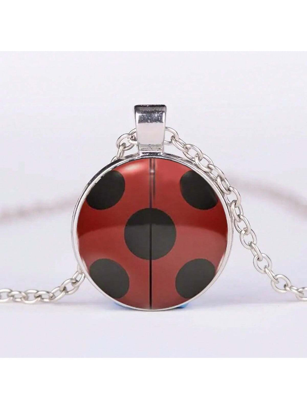 16643 1b-037 Collar Colgante Dije De Escarabajo Para Niños 1 Pza