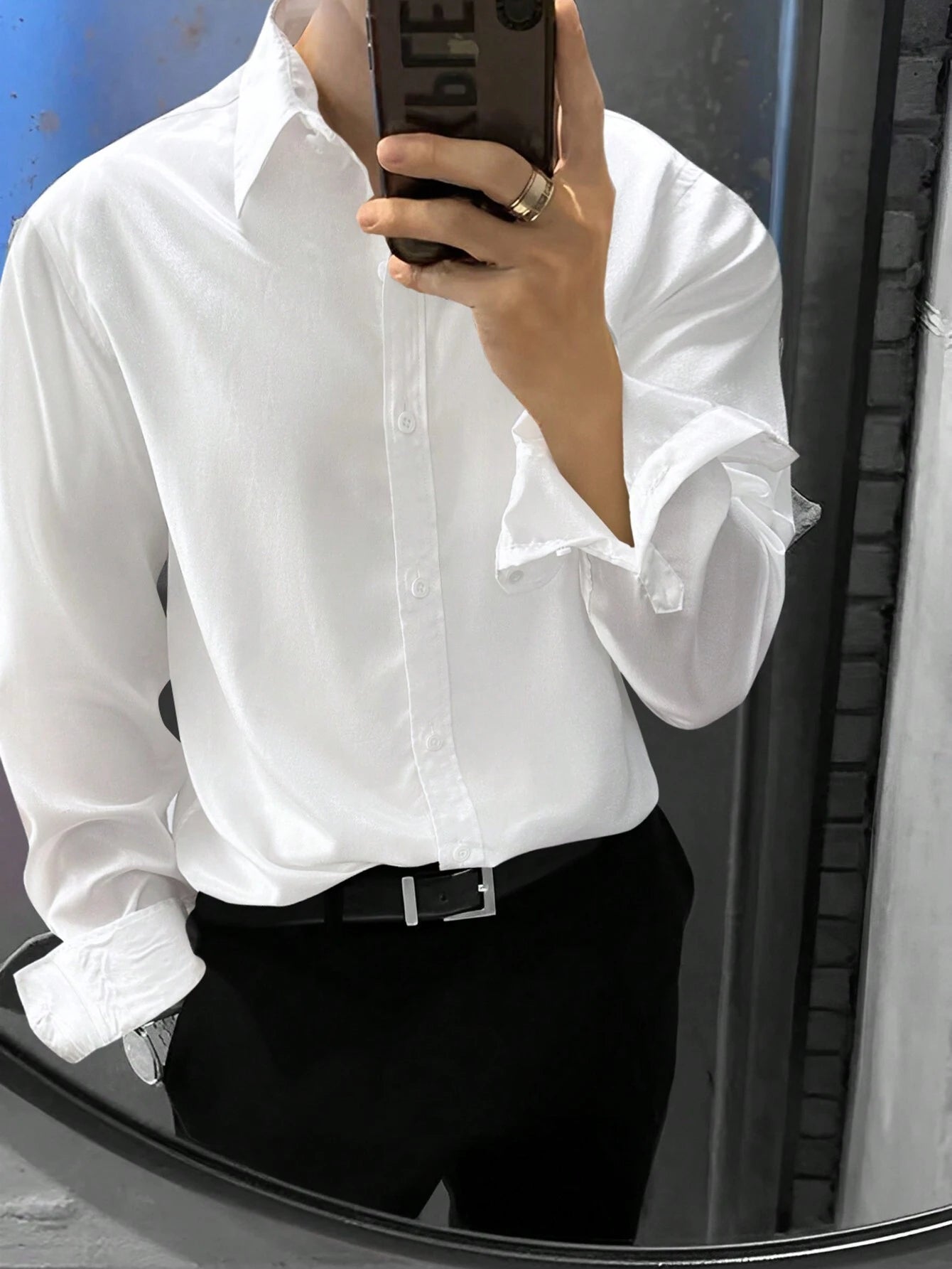 15432 1t-006 Camisa casual lisa 1 Pza