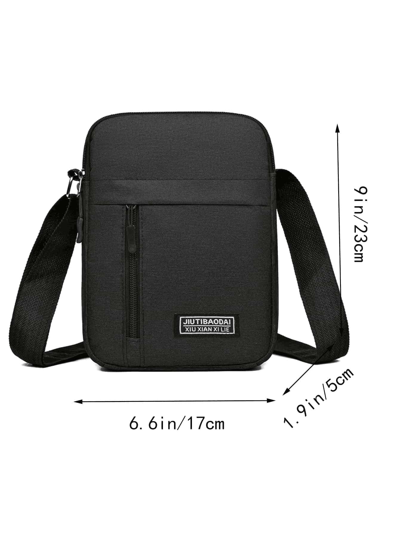 7610 a03-05 Bolso De Hombro Cruzado Impermeable Multifuncional De Gran Capacidad Con Diseño De Lona Oxford