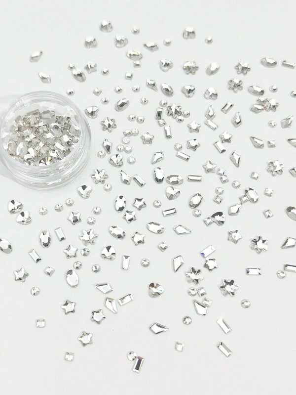 6609 1b-063 Set 40 Unids con 8 Formas Diente Gema Conjunto De Joyas Para Dientes