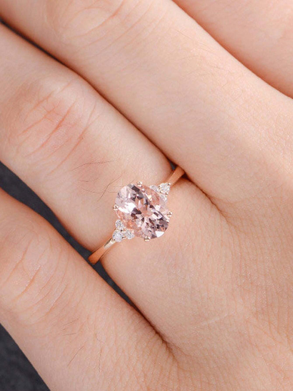 11479 1b-074 Anillo De Promesa Elegante