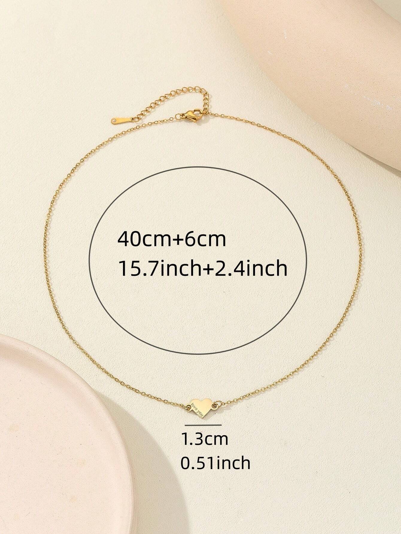 5894 1b-02-14 Collar Femenino De Moda Simple