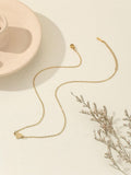 5894 1b-02-14 Collar Femenino De Moda Simple