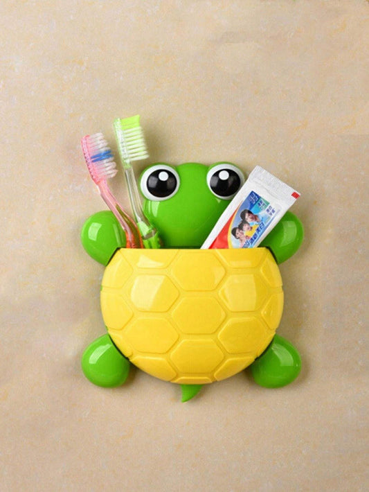 12459 1b-02-08 almacenamiento dibujos animados lindo tortuga diseño para cuarto de baño 1 pza