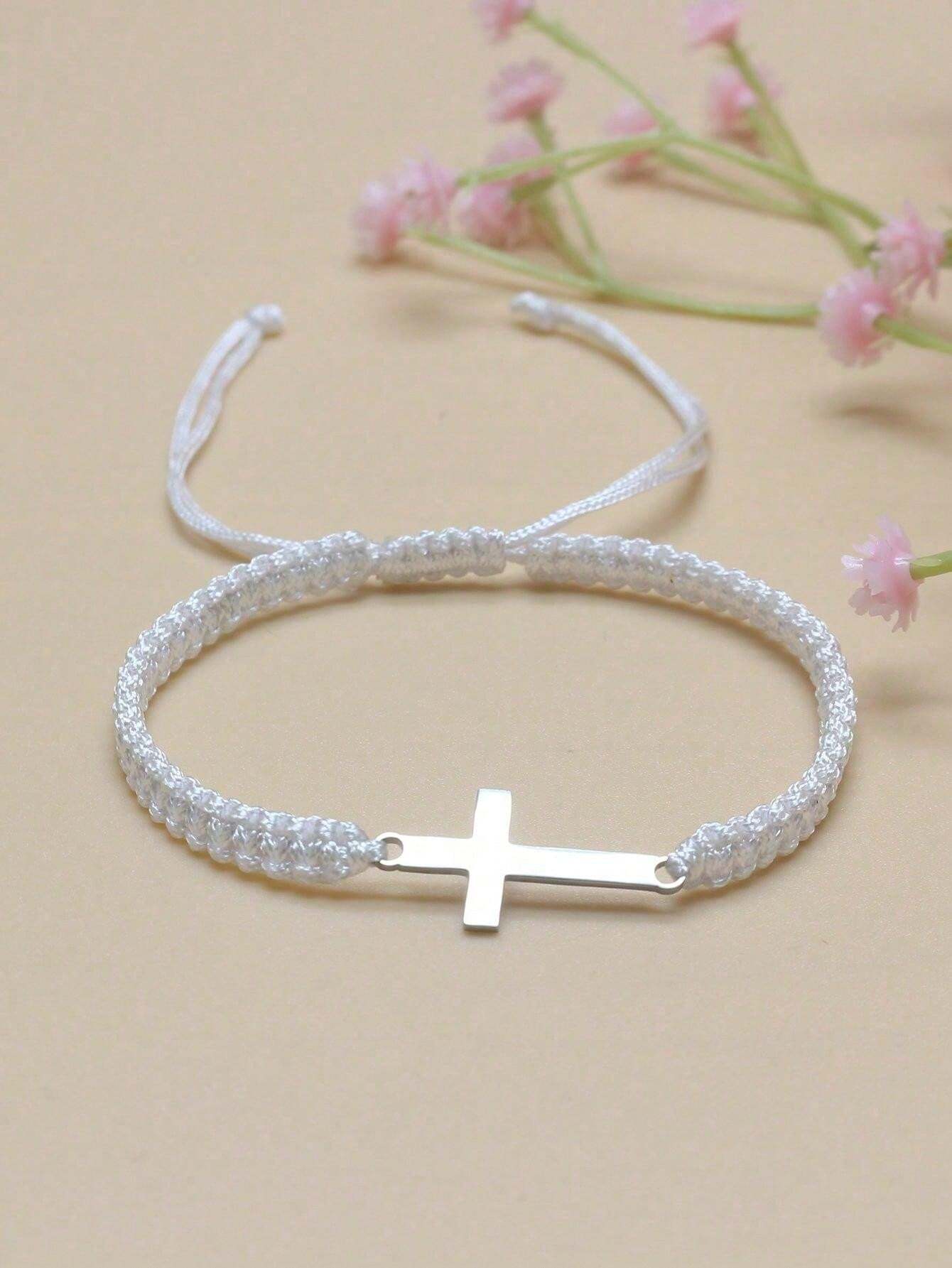 9589 1b-043 Pulsera de decoración cruzada