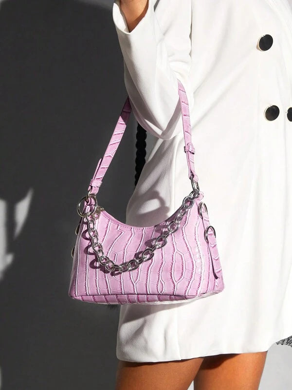 7773 1c-021 Bolso con cadena Decoración