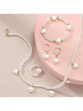 14342 1b-004 Conjunto De Joyas 4 Pzas