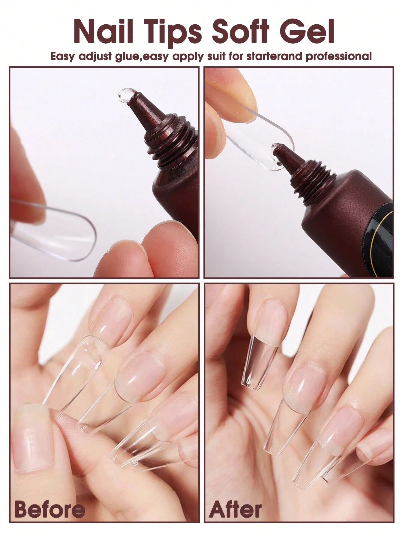 14411 2b-02-16 Gel Adhesivo Para Uñas 20g