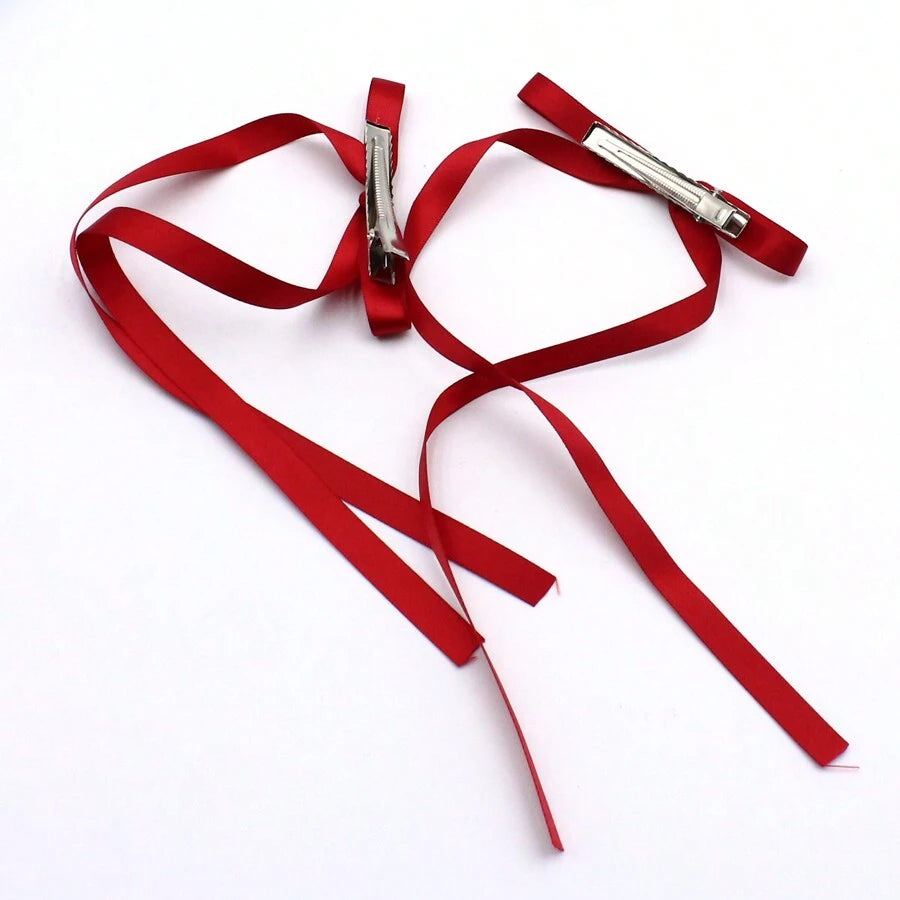 10092 1b-049 conjunto dos piezas Horquilla con diseño de lazo