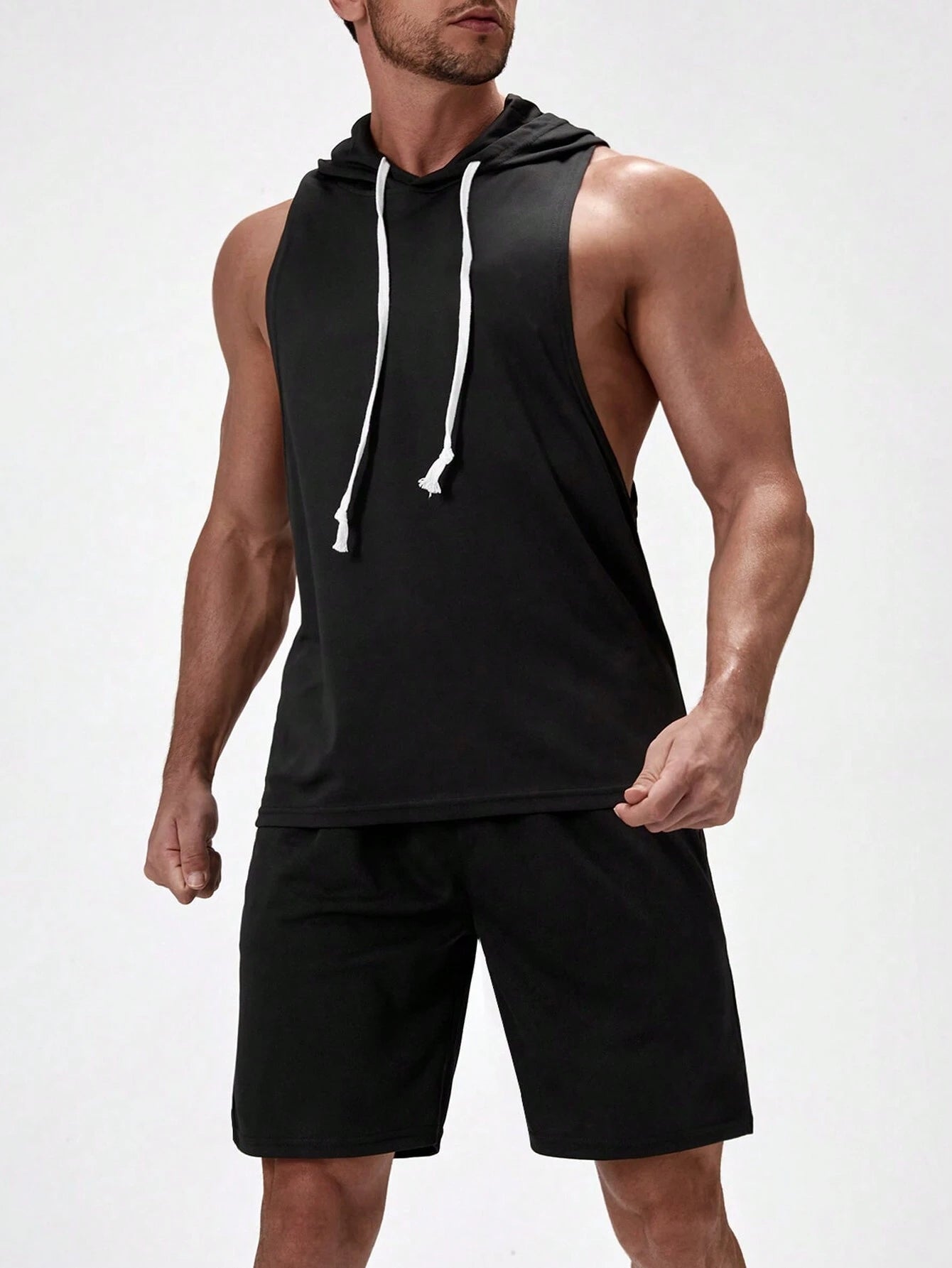 8344 2c-282 Conjunto deportivo con cordón con capucha