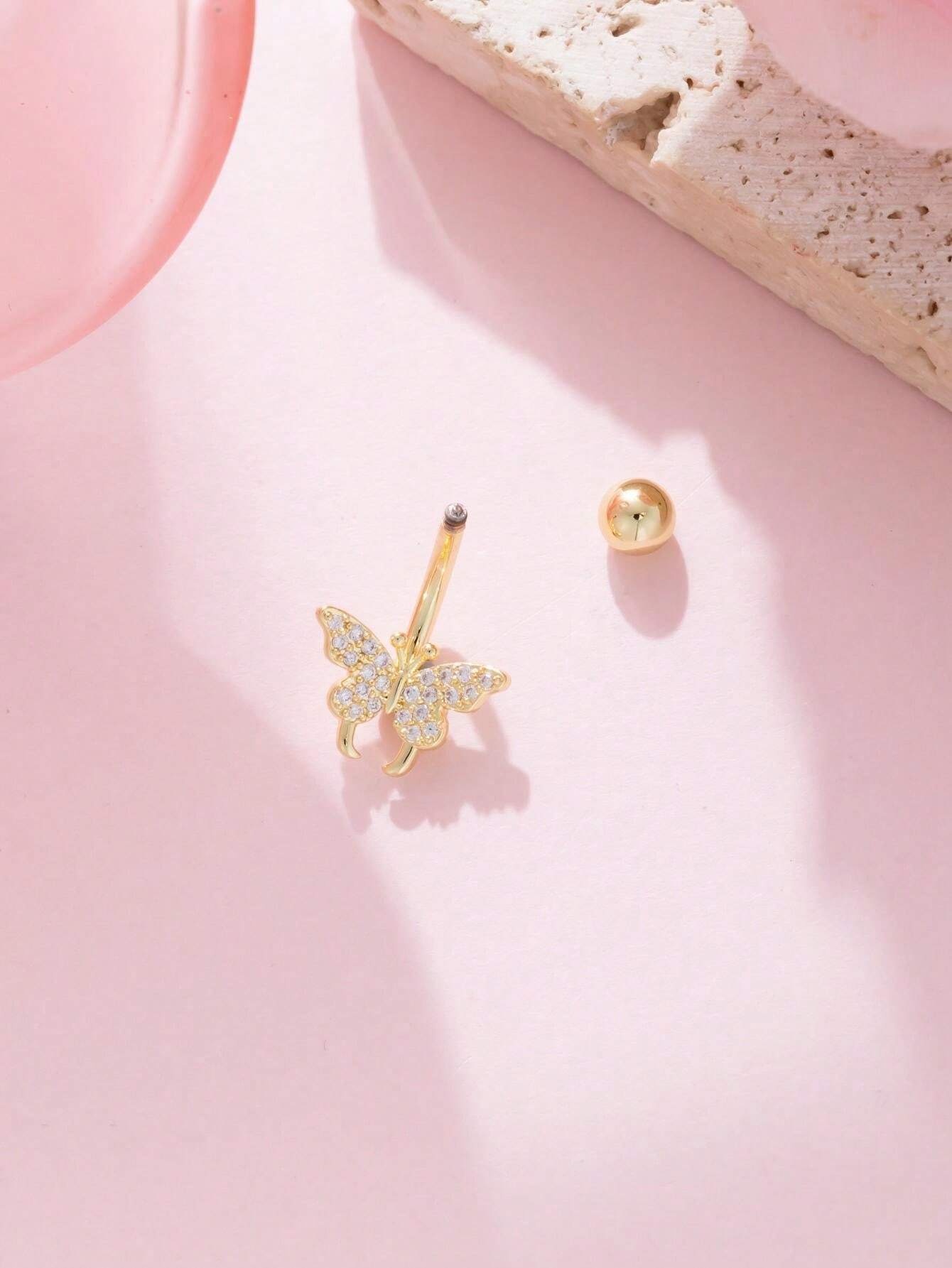 15346 1b-071 Anillo De Ombligo 1 Pza