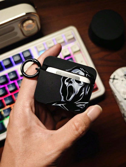 9894 b01-08 Funda para AirPods De Diablo Divertido De Halloween