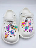7000 b01-04 Set 10 Unids Conjunto De Accesorios De Zapatos Adorables De Pvc De Dibujos Animados